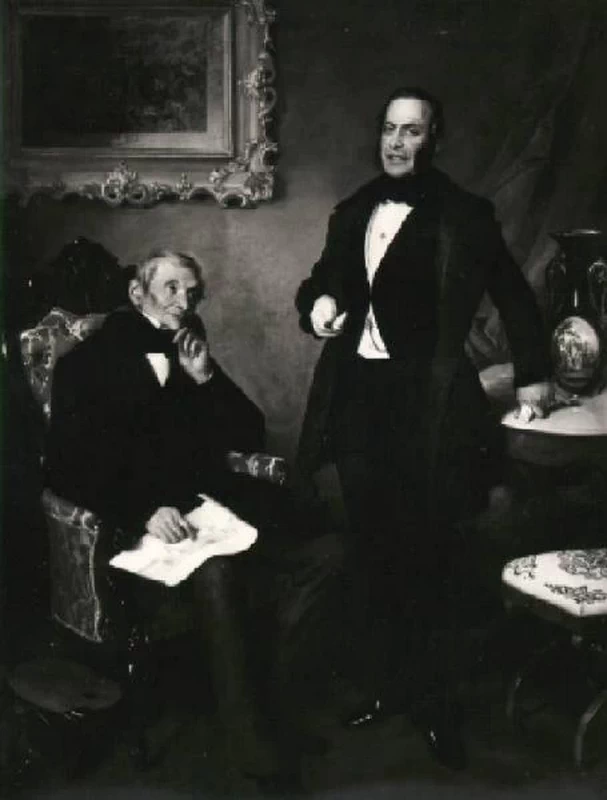 55-Ritratto di Luigi Basiletti e Paolo Richiedei eseguito da Angelo Inganni - Musei Civici, Brescia 